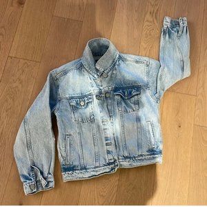 90s cropped denim jacket from Gap